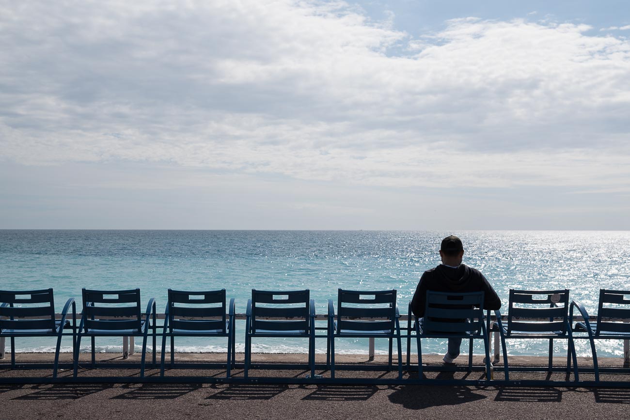 Seaside Nice France Promenade des anglais by Martin U Waltz