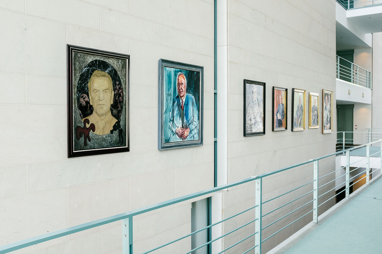 Inside German Bundestag and Chancellery Martin U Waltz